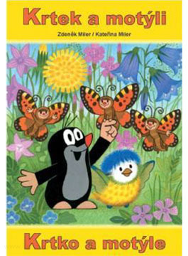 The Little Mole and butterflies
