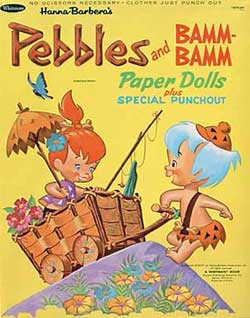 Pebbles & Bamm Bamm Paper Dolls