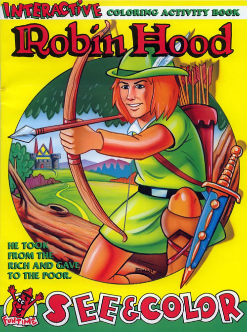 Robin Hood Coloring Book