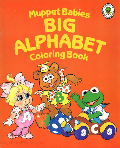 Big Alphabet Coloring Book