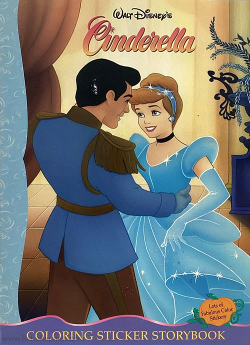 Coloring Sticker Storybook