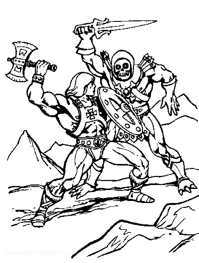 Battle with Skeletor