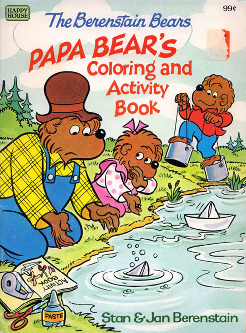 Papa Bear's Coloring and Activity Book