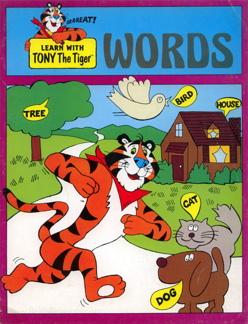 Tony the Tiger: Words