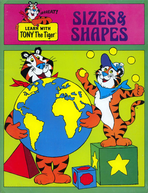 Tony the Tiger: Sizes and Shapes