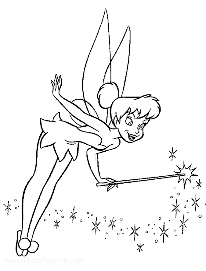 Tinkerbell Flying