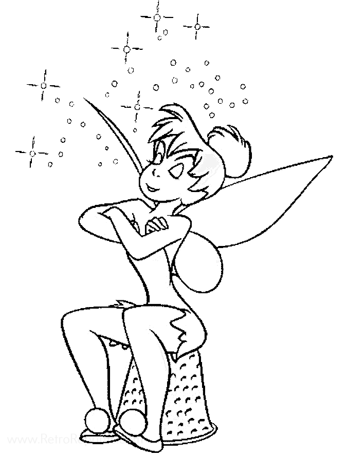 Tinkerbell Pouting