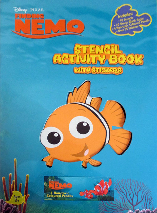 Stencil Activity Book