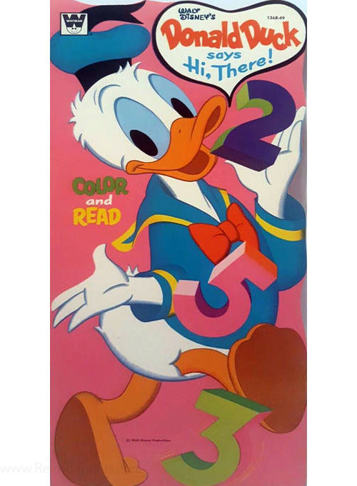 Donald Duck Says Hi, There!